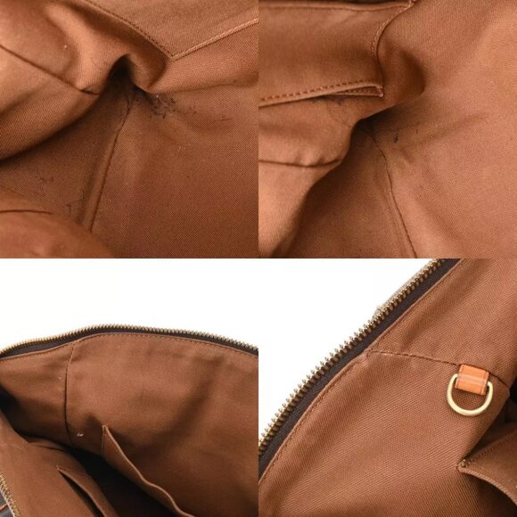 LOUIS VUITTON Monogram Brown M40144 hand bag - Picture 7 of 12